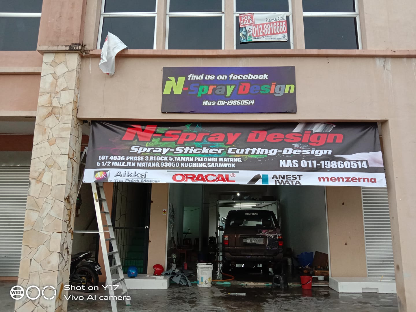 Bengkel Cat Kereta SARAWAK KUCHING NSpray Design